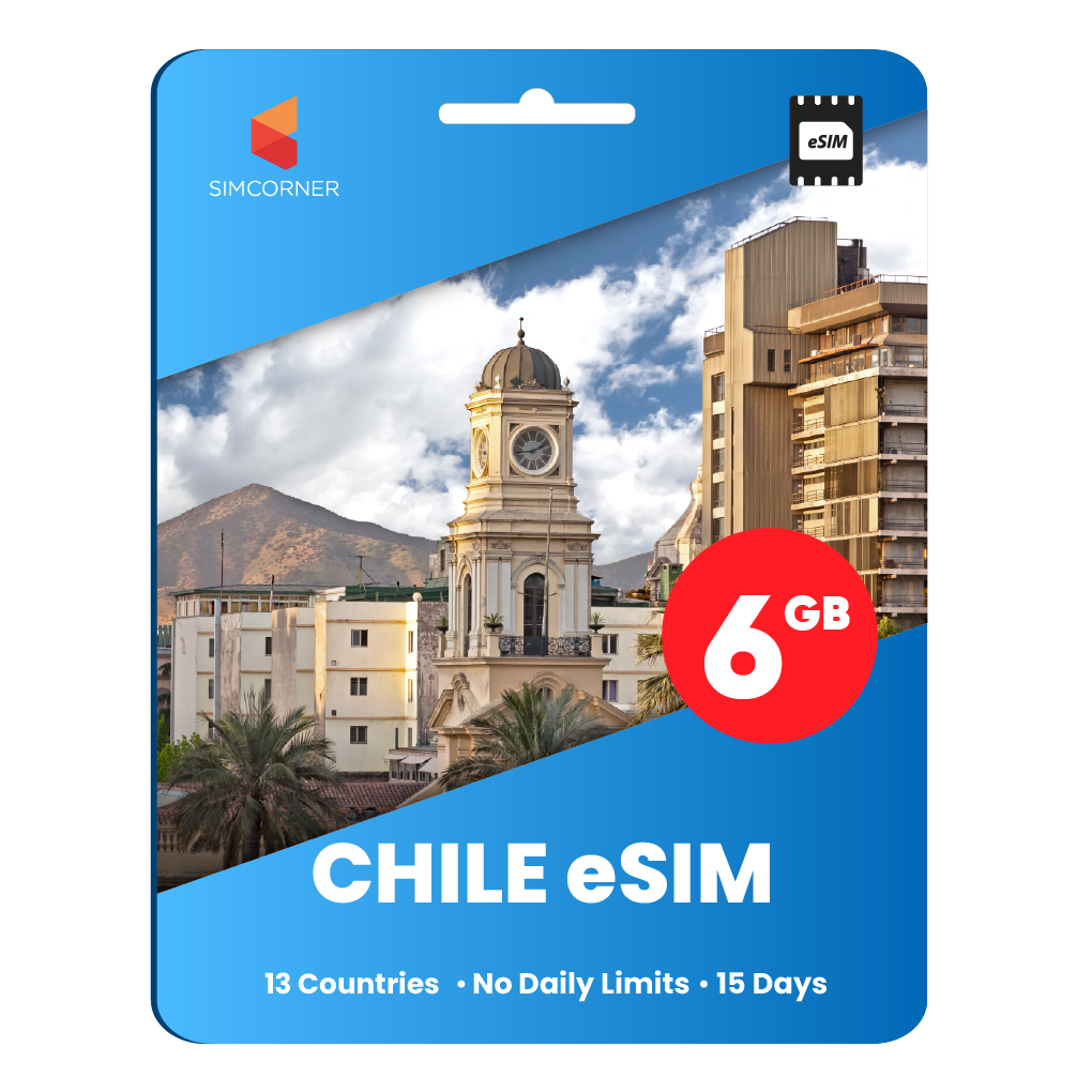 [eSIM] Chile Data eSIM (6GB - 15 Days)