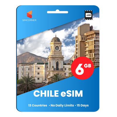 [eSIM] Chile Data eSIM (6GB - 15 Days)