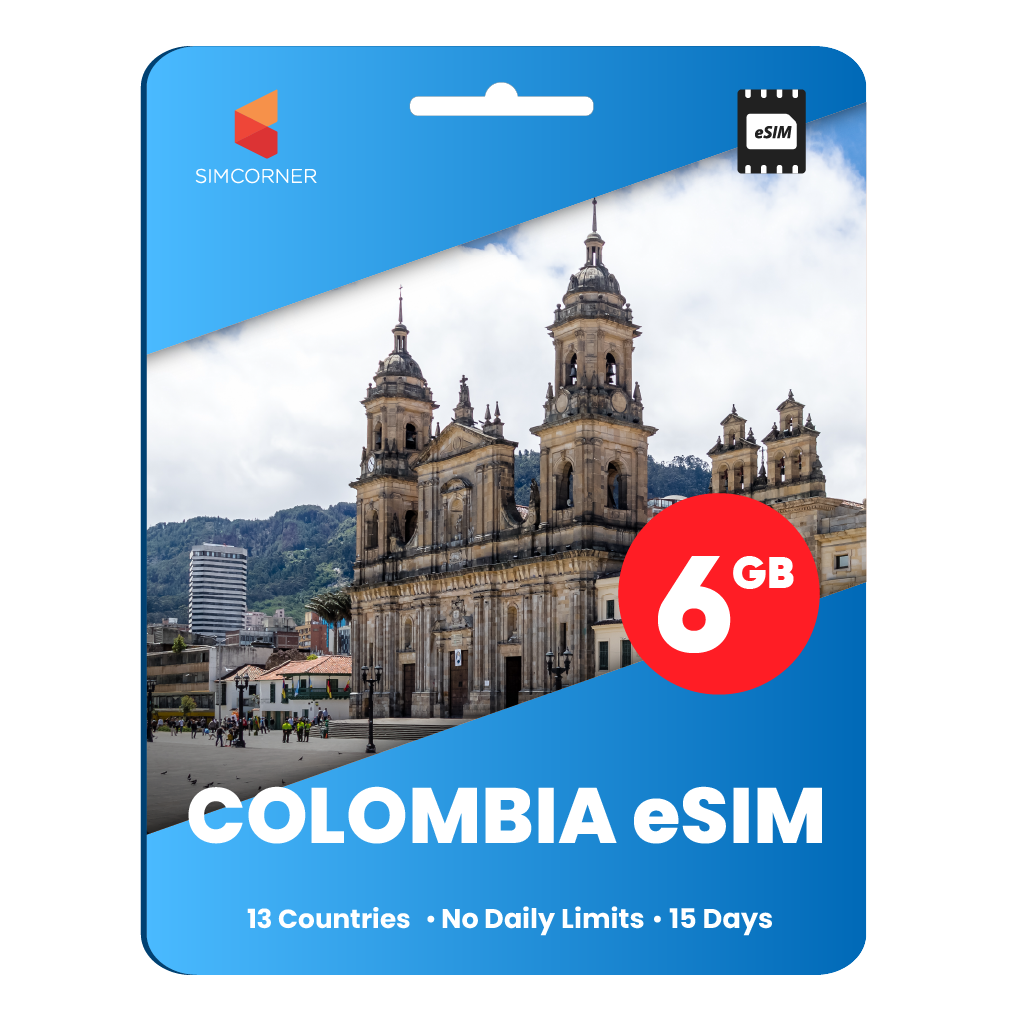 [eSIM] Colombia Data eSIM (6GB - 15 Days)