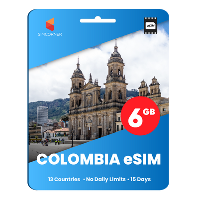 [eSIM] Colombia Data eSIM (6GB - 15 Days)