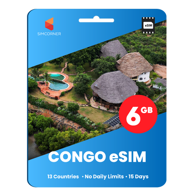 [eSIM] Congo Data eSIM (6GB - 15 Days)