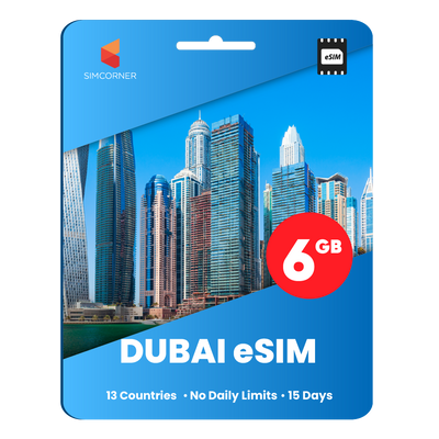 [eSIM] Dubai (UAE) Data eSIM (6GB - 15 Days)