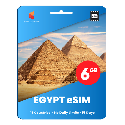 [eSIM] Egypt Data eSIM (6GB - 15 Days)