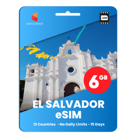 Thumbnail for [eSIM] El Salvador Data eSIM (6GB - 15 Days)