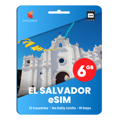 [eSIM] El Salvador Data eSIM (6GB - 15 Days)