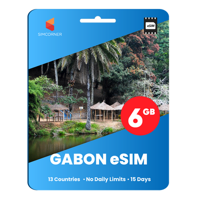 [eSIM] Gabon Data eSIM (6GB - 15 Days)