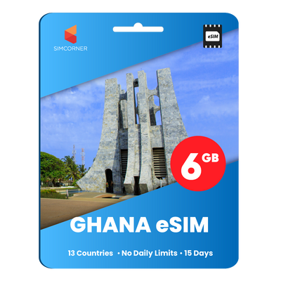 [eSIM] Ghana Data eSIM (6GB - 15 Days)