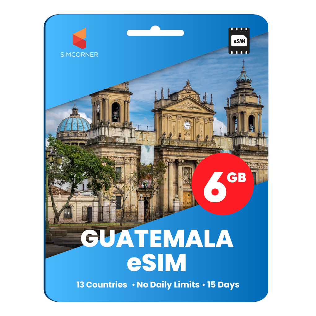 [eSIM] Guatemala Data eSIM (6GB - 15 Days)