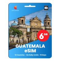 Thumbnail for [eSIM] Guatemala Data eSIM (6GB - 15 Days)