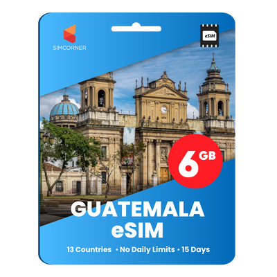 [eSIM] Guatemala Data eSIM (6GB - 15 Days)