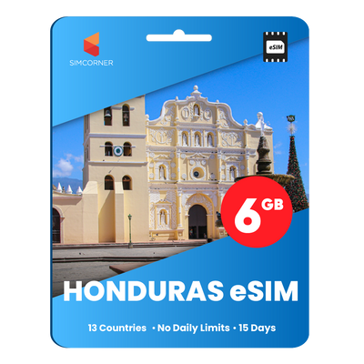 [eSIM] Honduras Data eSIM (6GB - 15 Days)