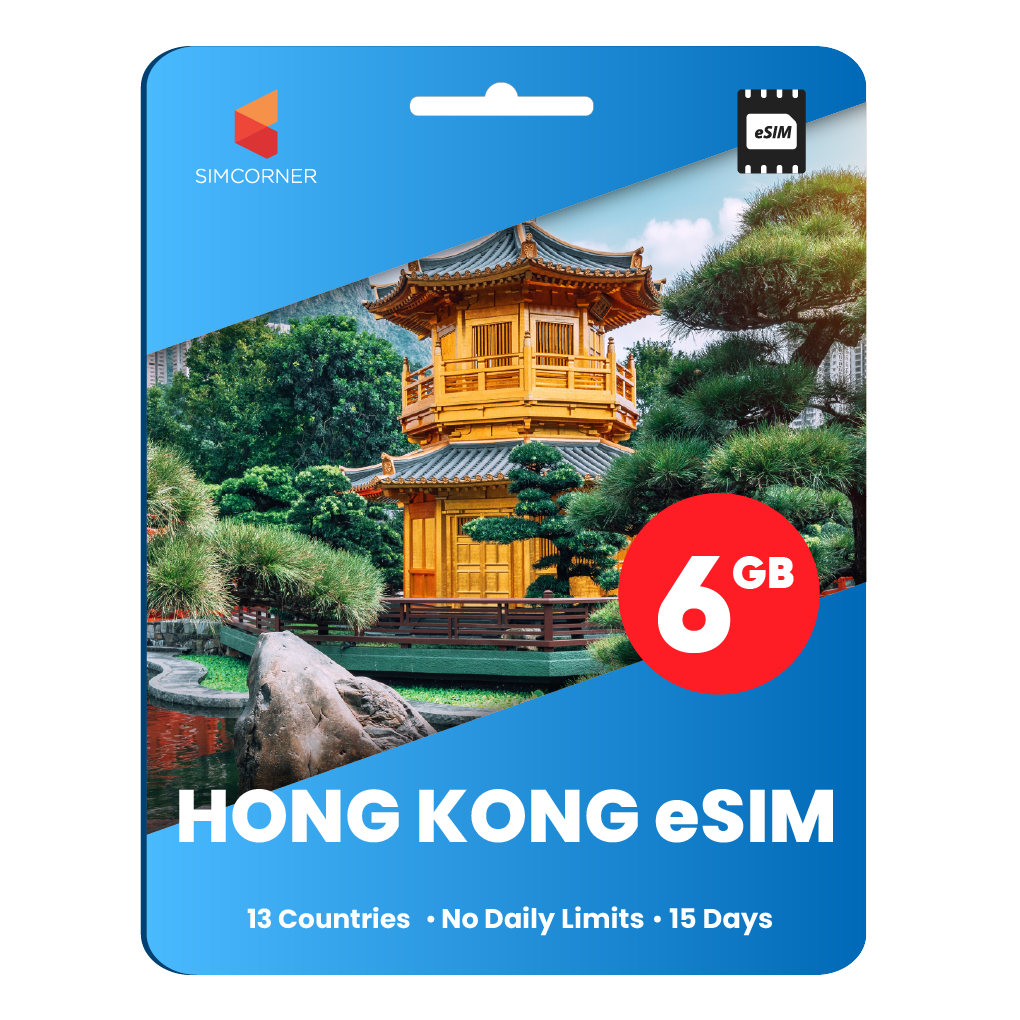 [eSIM] Hong Kong Data eSIM (6GB - 15 Days)