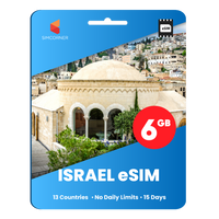 Thumbnail for [eSIM] Israel Data eSIM (6GB - 15 Days)