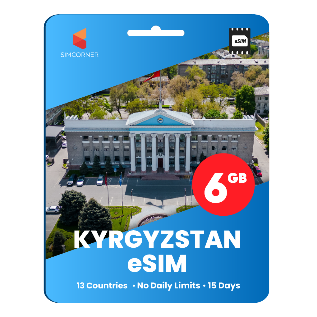 [eSIM] Kyrgyzstan Data eSIM (6GB - 15 Days)