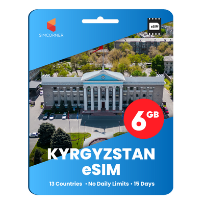 [eSIM] Kyrgyzstan Data eSIM (6GB - 15 Days)