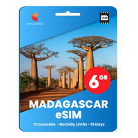 Thumbnail for [eSIM] Madagascar Data eSIM (6GB - 15 Days)