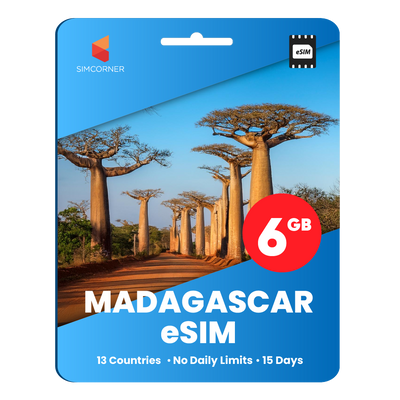 [eSIM] Madagascar Data eSIM (6GB - 15 Days)