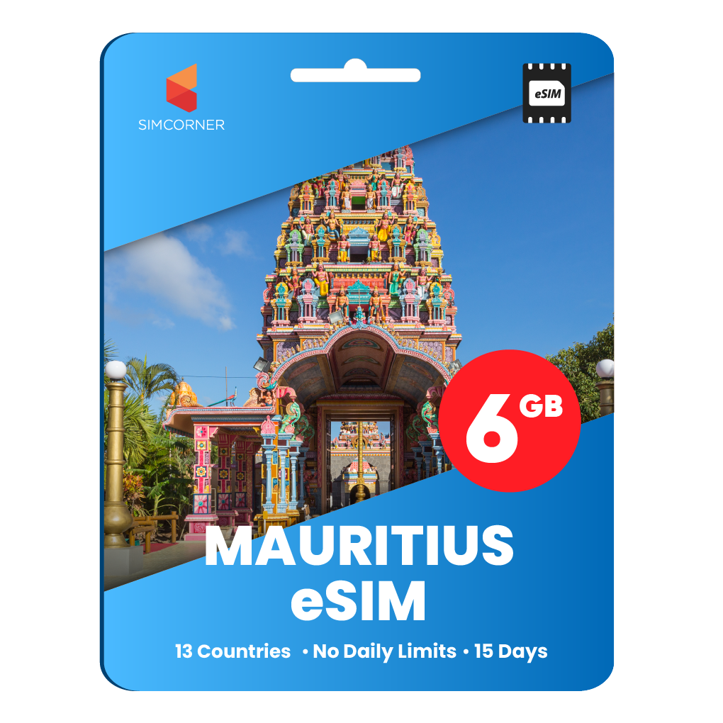 [eSIM] Mauritius Data eSIM (6GB - 15 Days)