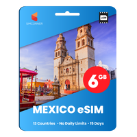 Thumbnail for [eSIM] Mexico Data eSIM (6GB - 15 Days)