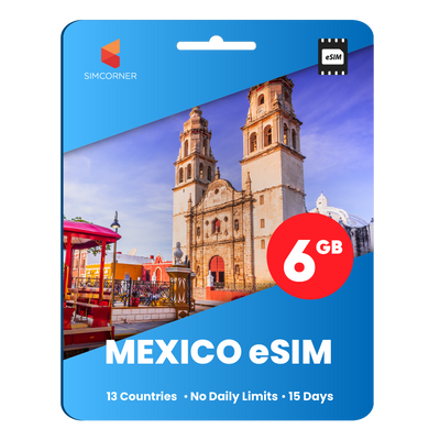 [eSIM] Mexico Data eSIM (6GB - 15 Days)