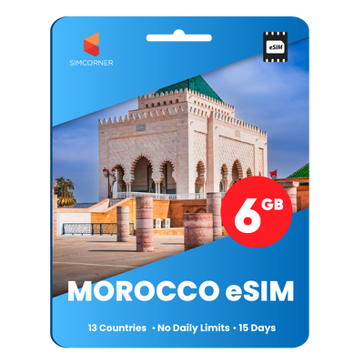 [eSIM] Morocco Data eSIM (6GB - 15 Days)