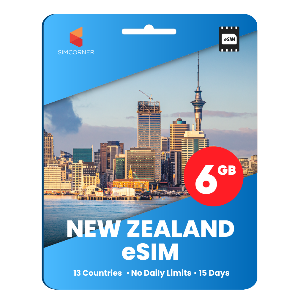 [eSIM] New Zealand Data eSIM (6GB - 15 Days)