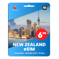 Thumbnail for [eSIM] New Zealand Data eSIM (6GB - 15 Days)