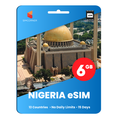 [eSIM] Nigeria Data eSIM (6GB - 15 Days)