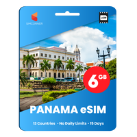 Thumbnail for [eSIM] Panama Data eSIM (6GB - 15 Days)