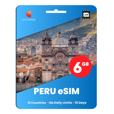 [eSIM] Peru Data eSIM (6GB - 15 Days)