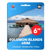 Thumbnail for [eSIM] SolomonIslands Data eSIM (6GB - 15 Days)