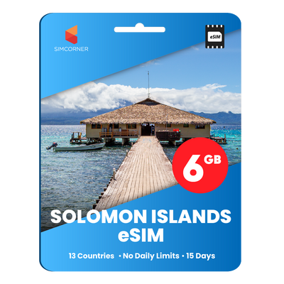 [eSIM] SolomonIslands Data eSIM (6GB - 15 Days)