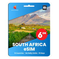 Thumbnail for [eSIM] SouthAfrica Data eSIM (6GB - 15 Days)