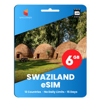 Thumbnail for [eSIM] Swaziland Data eSIM (6GB - 15 Days)