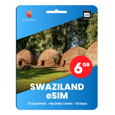 [eSIM] Swaziland Data eSIM (6GB - 15 Days)