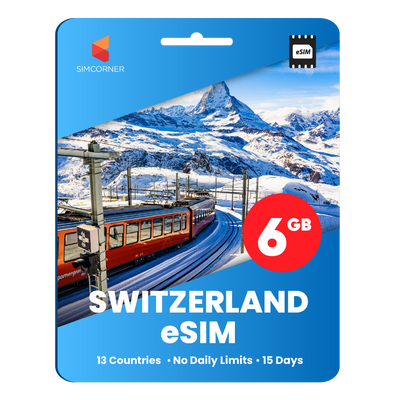 [eSIM] Switzerland Data eSIM (6GB - 15 Days)