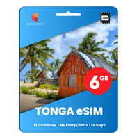 Thumbnail for [eSIM] Tonga Data eSIM (6GB - 15 Days)