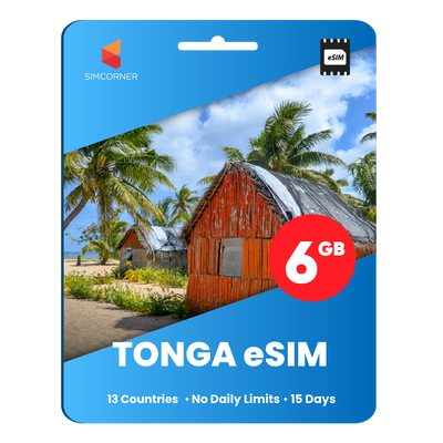 [eSIM] Tonga Data eSIM (6GB - 15 Days)