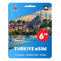 Thumbnail for [eSIM] Turkiye Data eSIM (6GB - 15 Days)