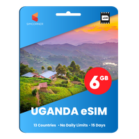 Thumbnail for [eSIM] Uganda Data eSIM (6GB - 15 Days)