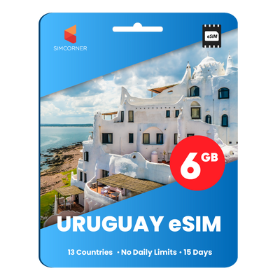 [eSIM] Uruguay Data eSIM (6GB - 15 Days)