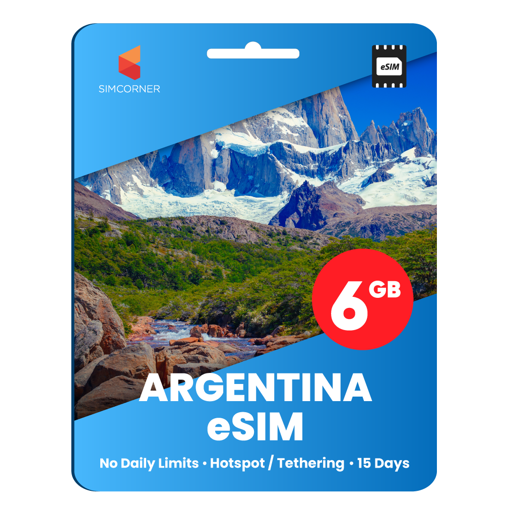 [eSIM] Argentina Data eSIM (6GB - 15 Days)