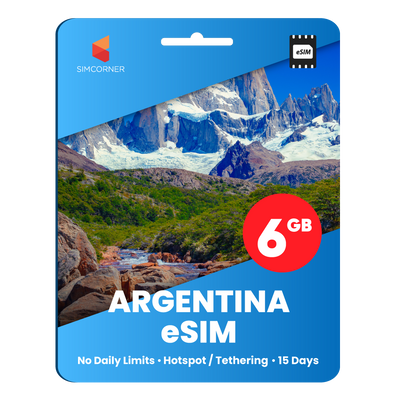 [eSIM] Argentina Data eSIM (6GB - 15 Days)