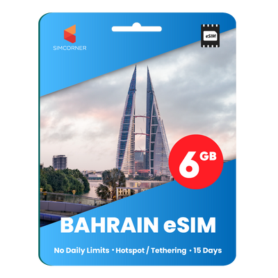 [eSIM] Bahrain Data eSIM (6GB - 15 Days)