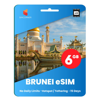 [eSIM] Brunei Data eSIM (6GB - 15 Days)