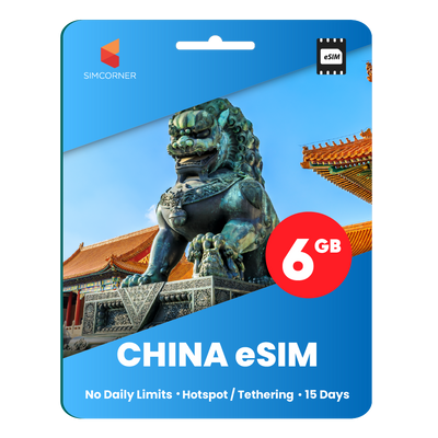 [eSIM] China Data eSIM (6GB - 15 Days)