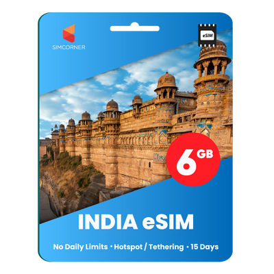 [eSIM] India Data eSIM (6GB - 15 Days)