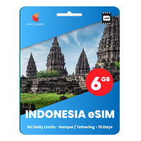 Thumbnail for [eSIM] Indonesia Data eSIM (6GB - 15 Days)