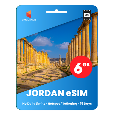 [eSIM] Jordan Data eSIM (6GB - 15 Days)