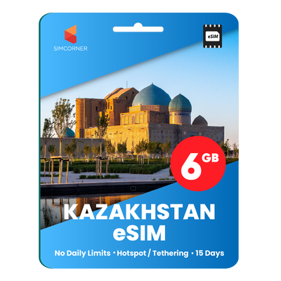 [eSIM] Kazakhstan Data eSIM (6GB - 15 Days)